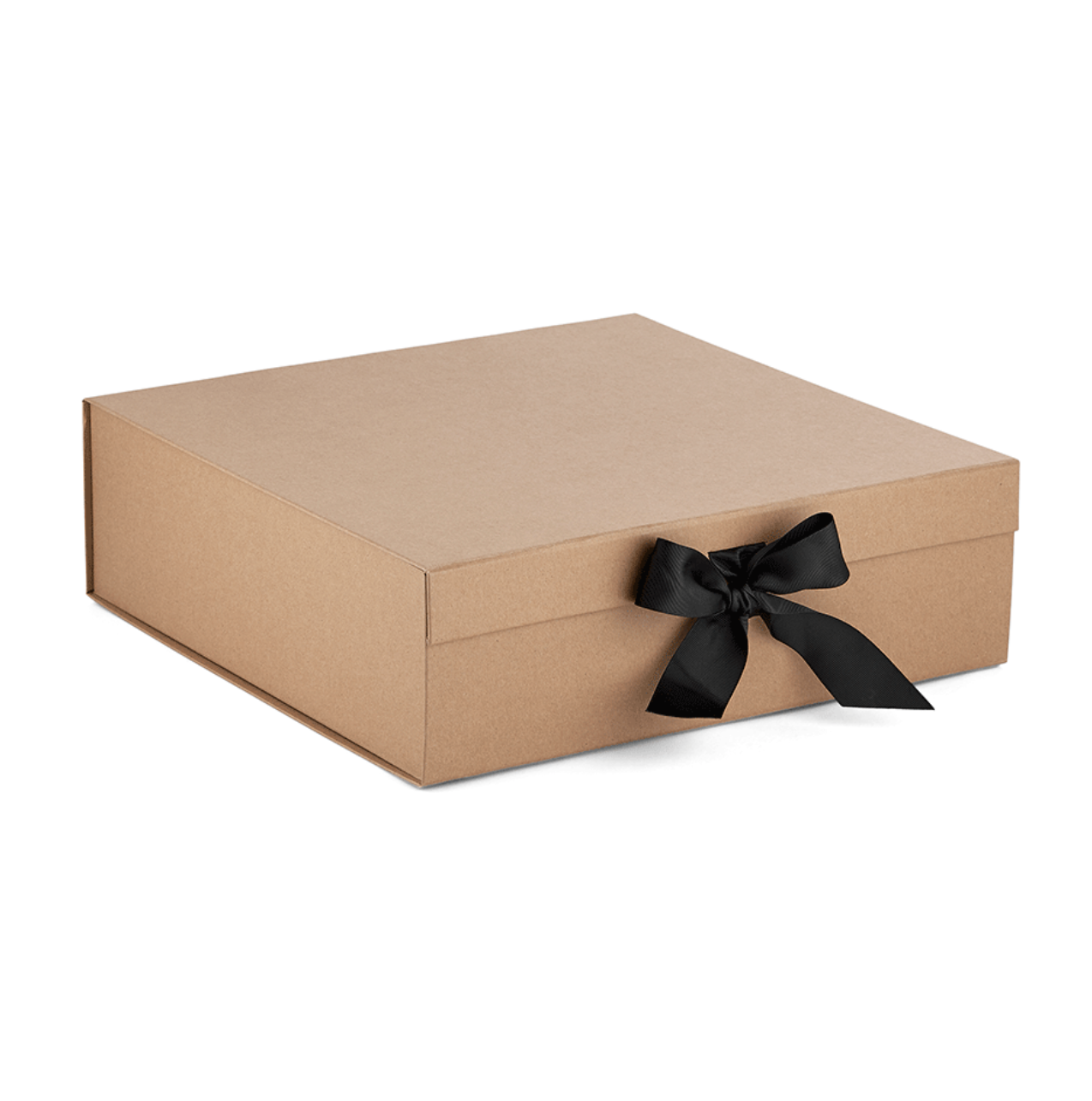 Large gift box with ribbon