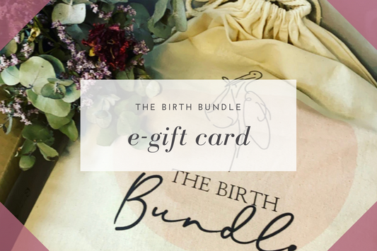The Birth Bundle e-gift card.
